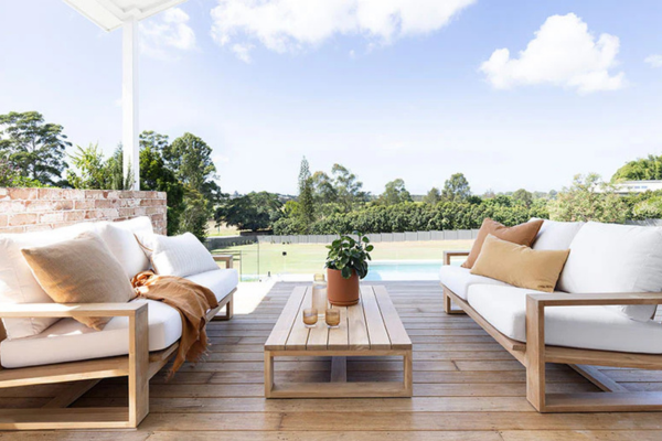 Resort style living outdoor furniture, Magnolia Lane