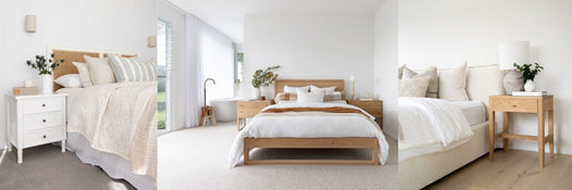 Curated bedroom furniture and homewares collection for modern, stylish, and comfortable interiors