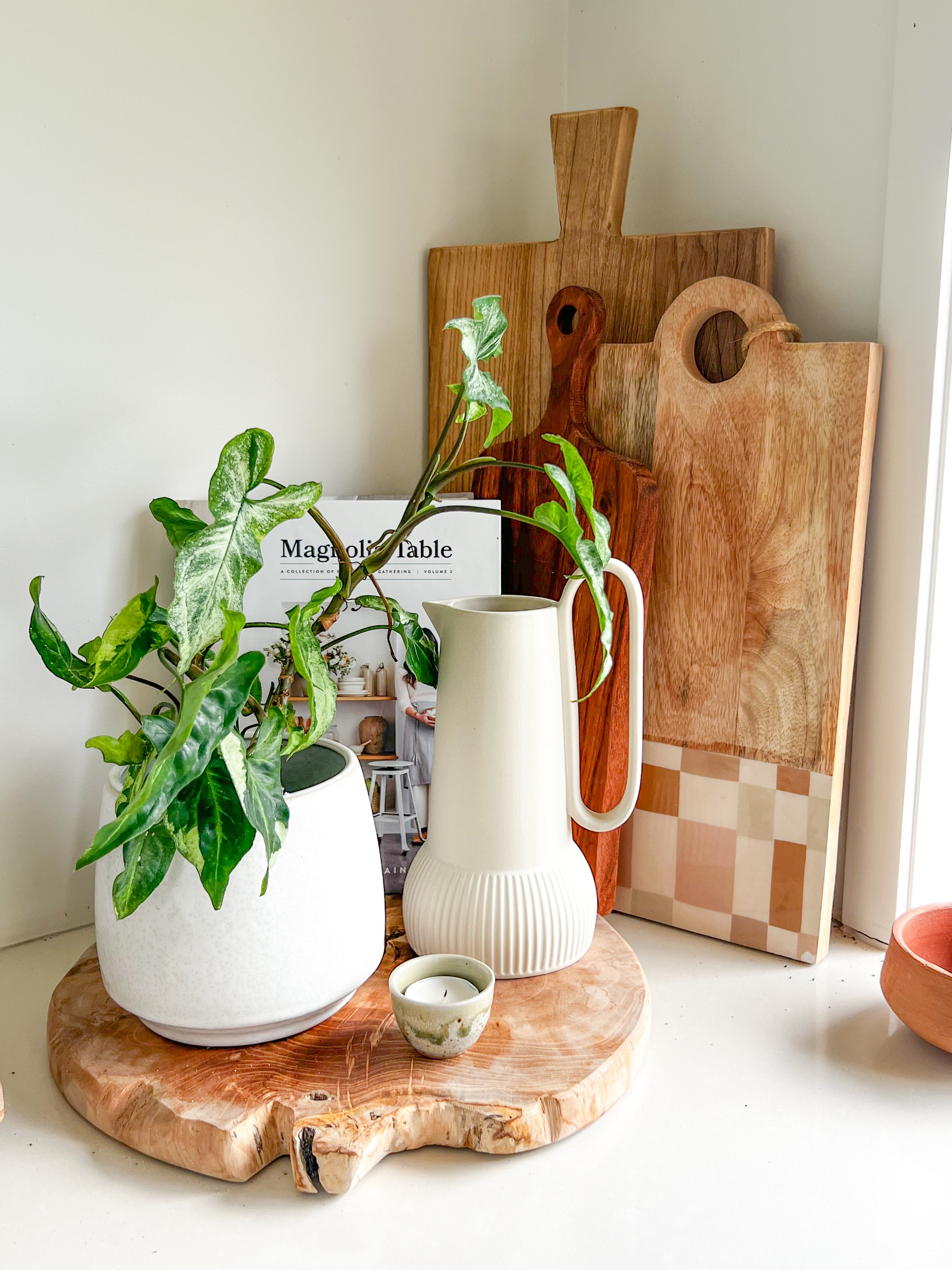 Kitchen nook, Magnolia Lane kitchen styling