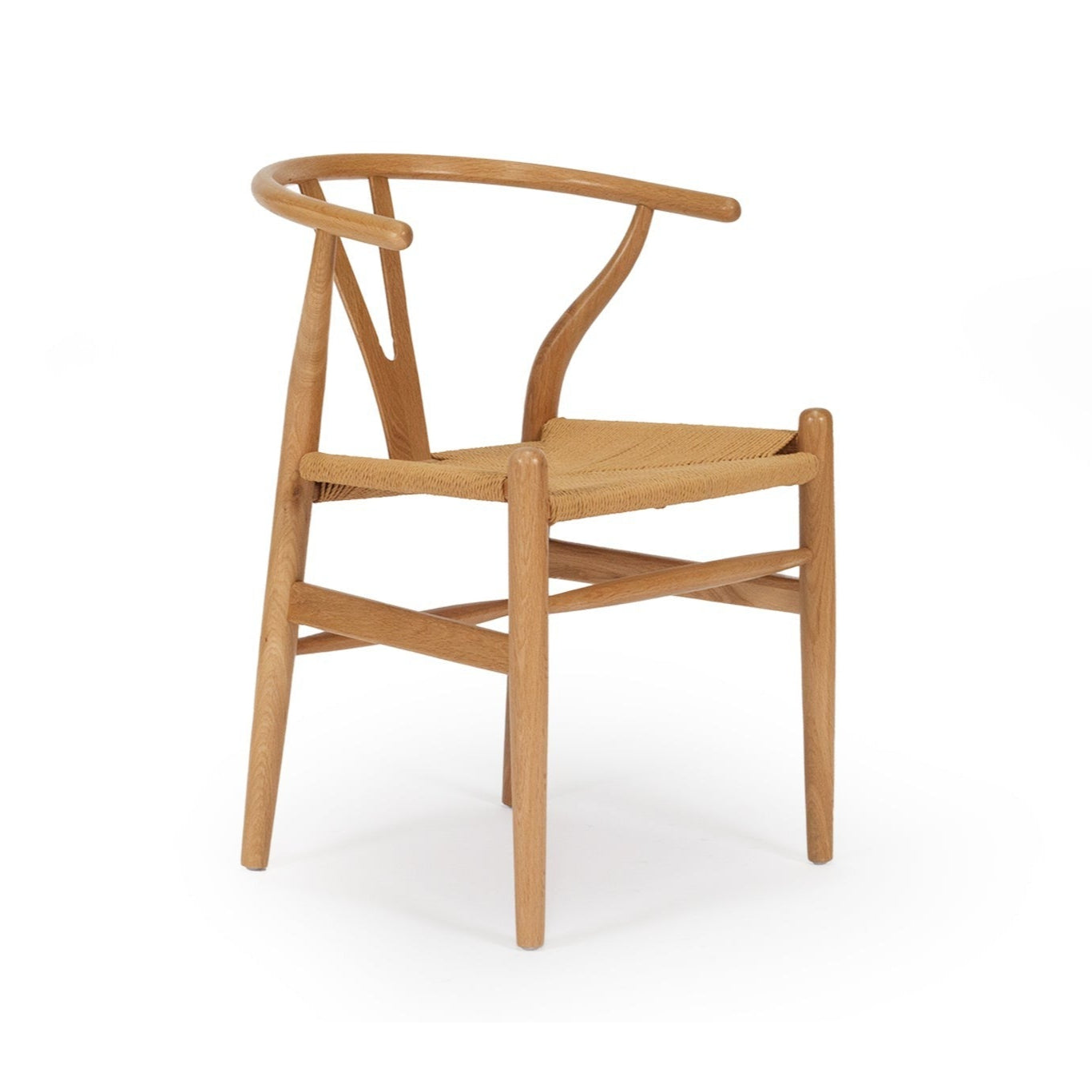 Wishbone Designer Replica Chair | Natural Oak - Magnolia Lane