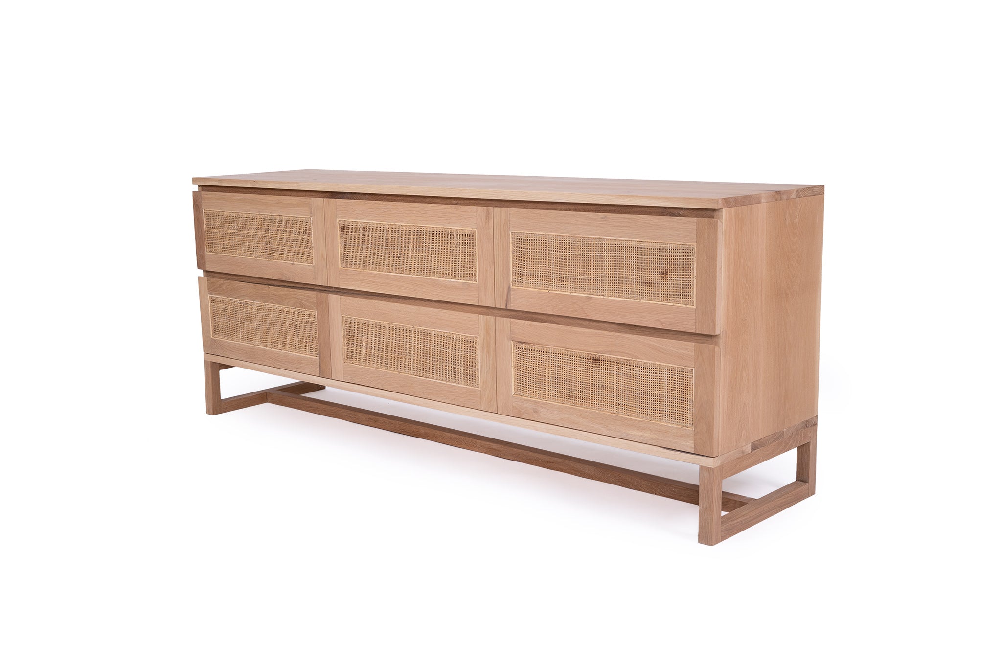 Beach House 6 Drawer Chest of Drawers in Amercian Oak, Magnolia Lane 2