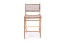 Load image into Gallery viewer, Bondi counter stool with washed grey synthetic cord, Magnolia Lane