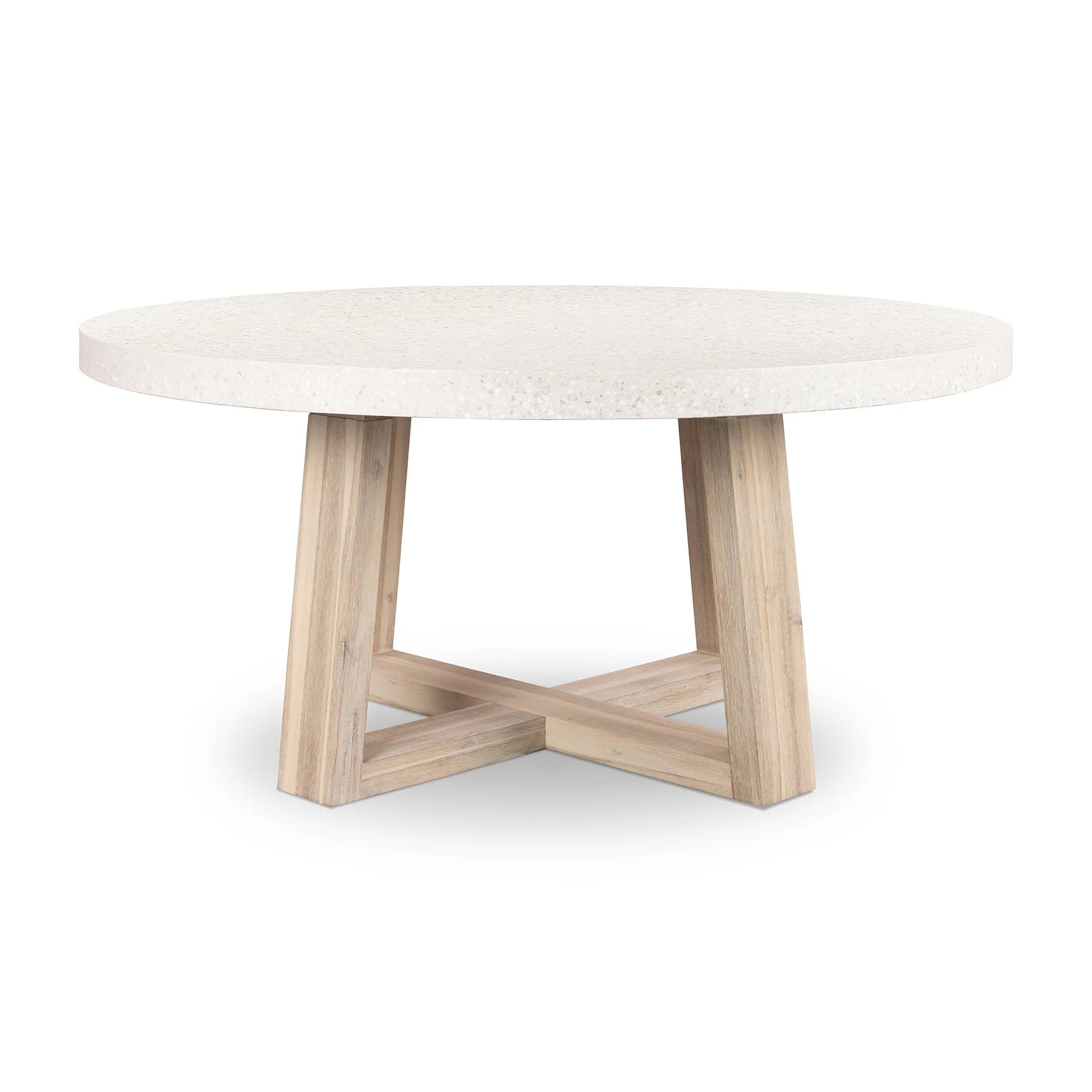 e-terrazzo round dining table Magnolia Lane