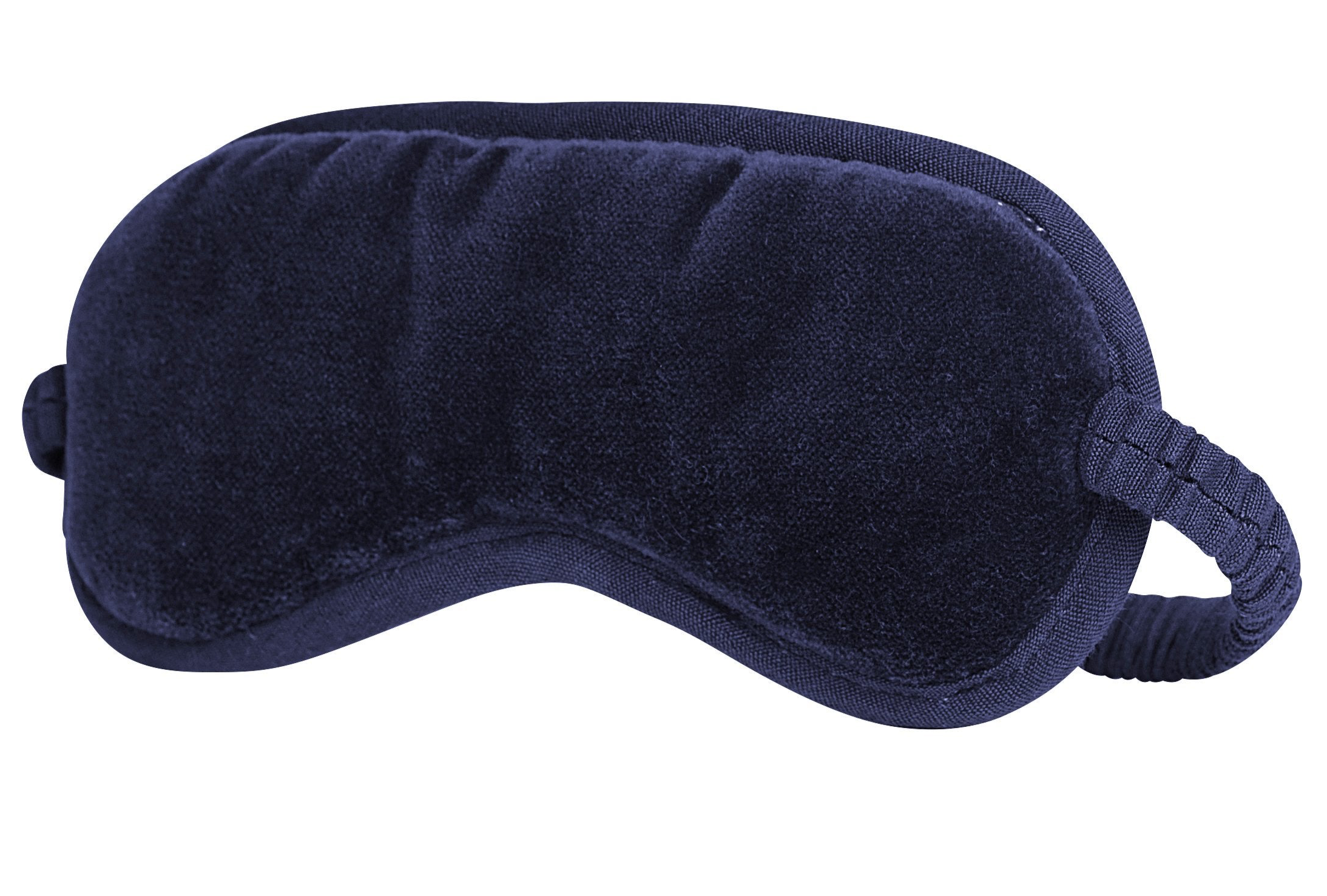 Eadie Eye Mask in luxurious velvet, hand-stitched with elastic backing. Available in a range of beautiful colours for stylish comfort.