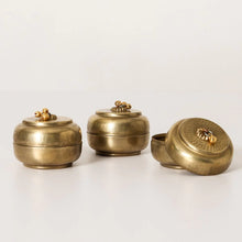 Load image into Gallery viewer, Indian Brass Box, Magnolia Lane global treasures