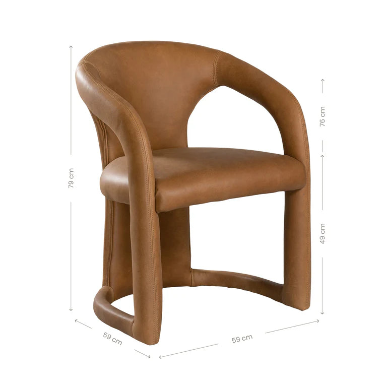 Fikile Dining Chair | Leather