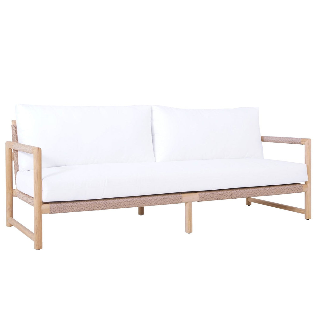 Vaucluse three seater outdoor sofa, Magnolia Lane Resort style living