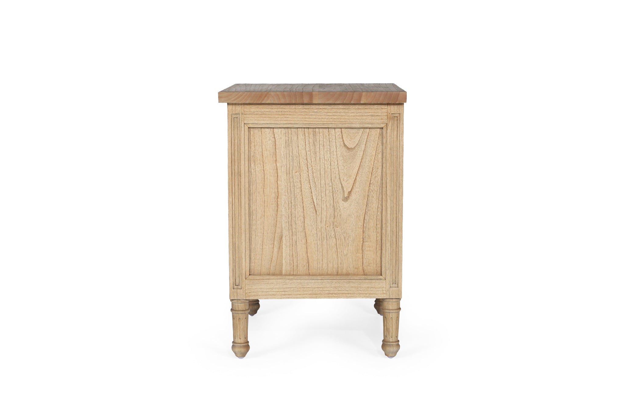 Whitsunday 3 drawer bedside table in weathered oak, Magnolia Lane coastal style bedroom furniture 7