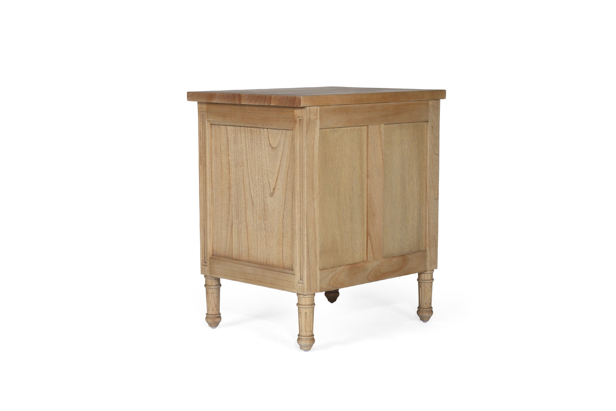 Whitsunday 3 drawer bedside table in weathered oak, Magnolia Lane coastal style bedroom furniture 8