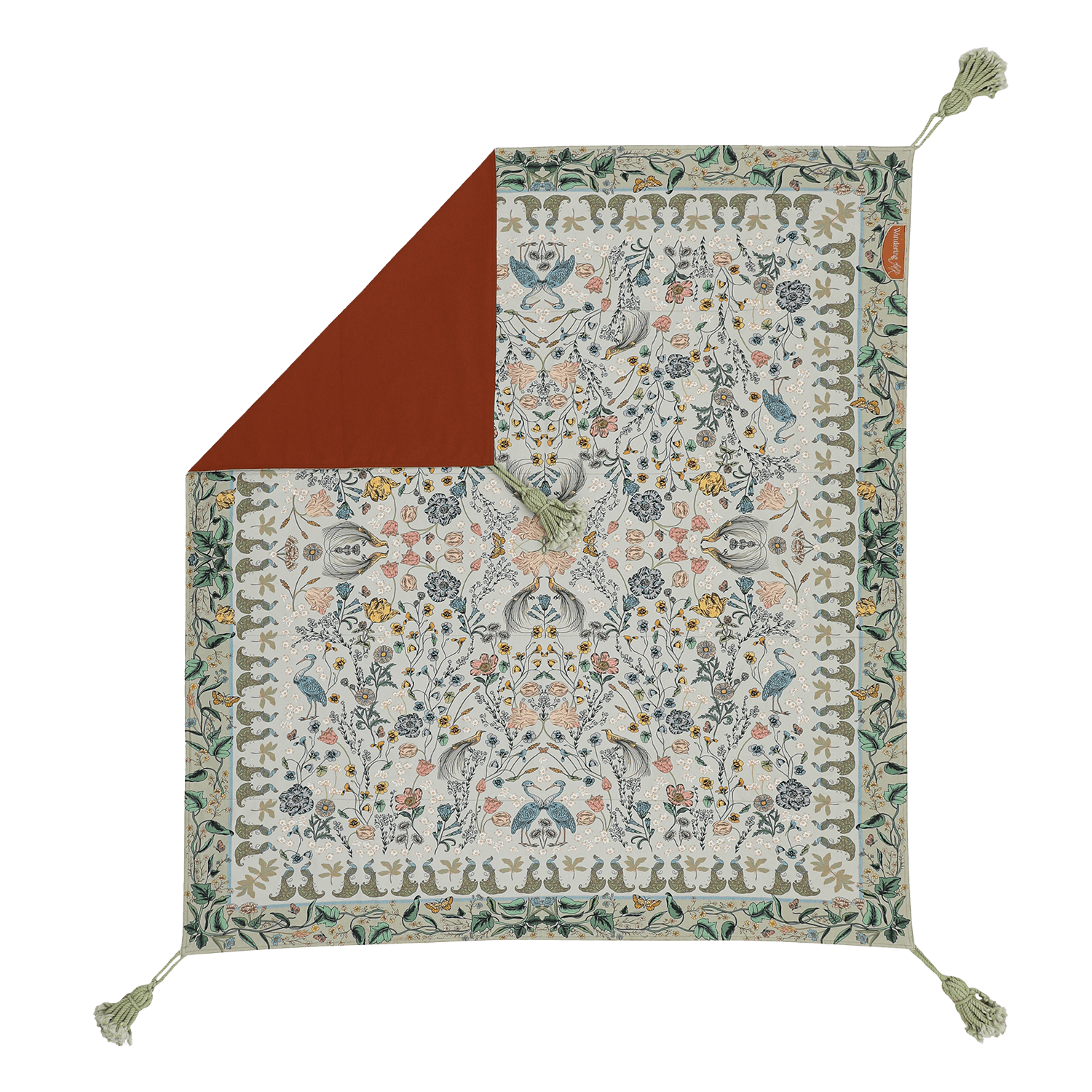 Wandering Folk Wonderland picnic rug, Magnolia Lane 2