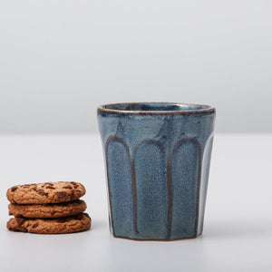 Ritual Latte Cup Set of Two | Navy-Tea Time-Magnolia Lane