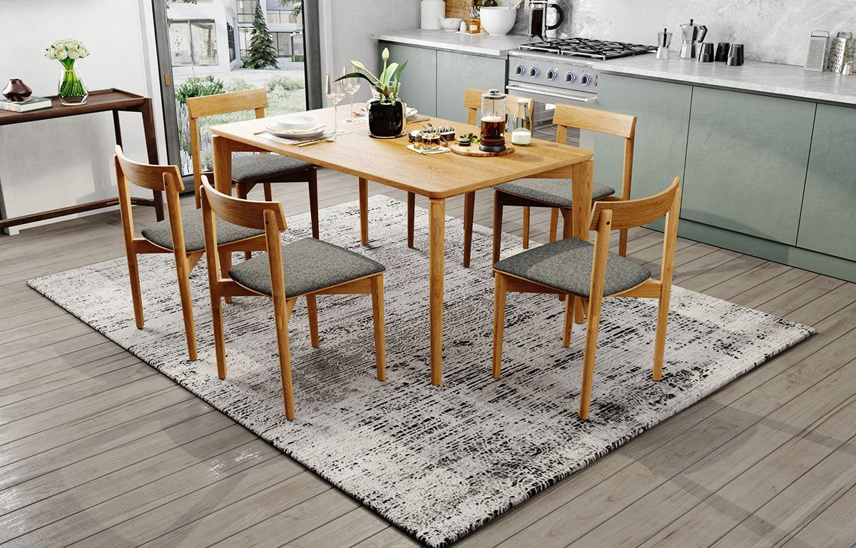 Harlo Dining Table - Retro Style - Magnolia Lane