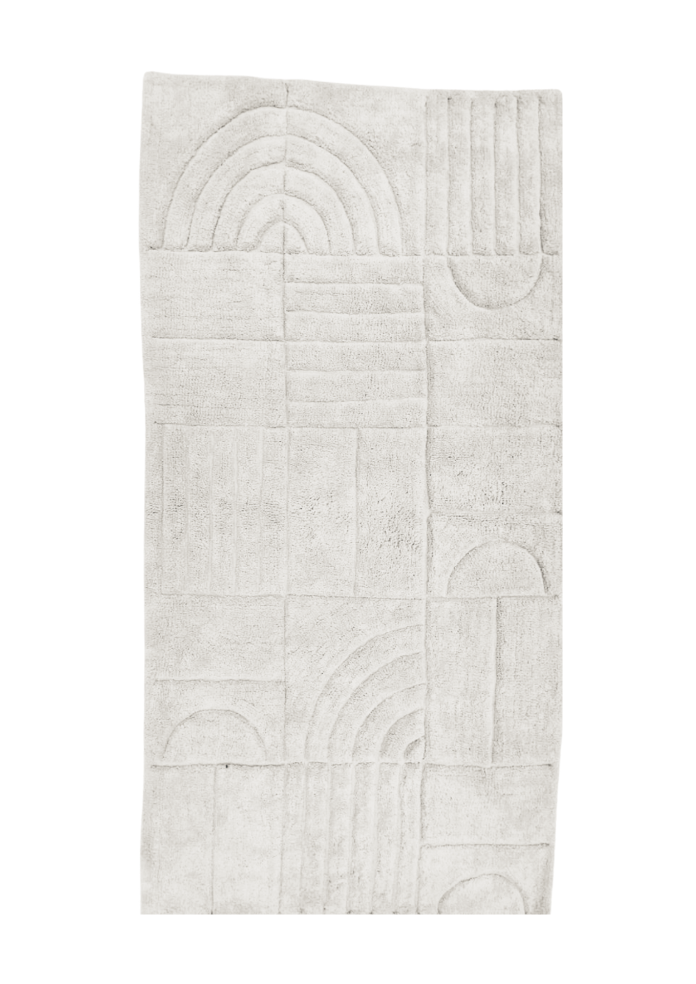 Deco Bath Runner - XL Bath Mat | Natural - Magnolia Lane