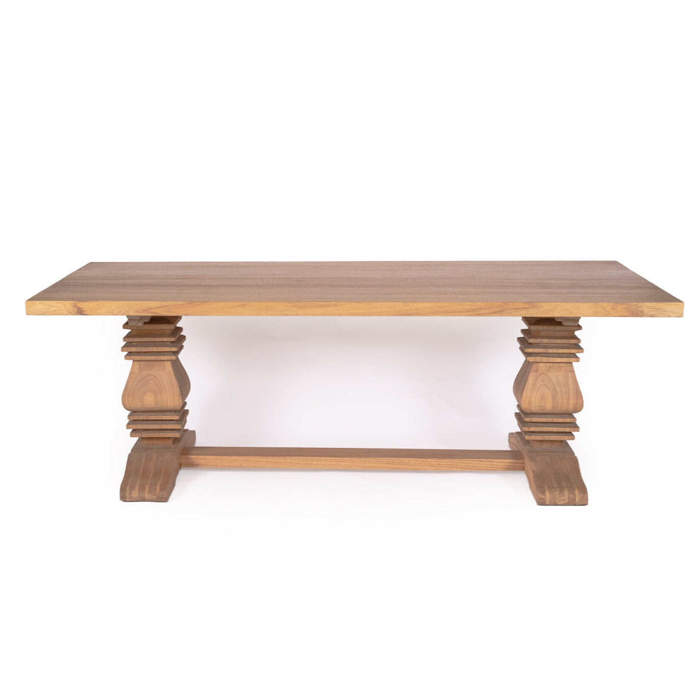 Newport Rectangular Pedestal Table - Magnolia Lane
