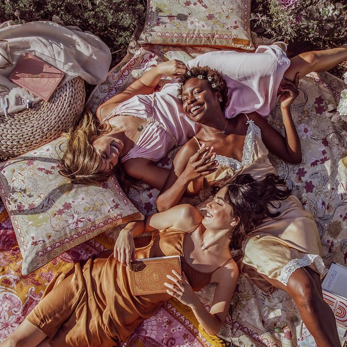 Pastel Forest Picnic Rug - Magnolia Lane