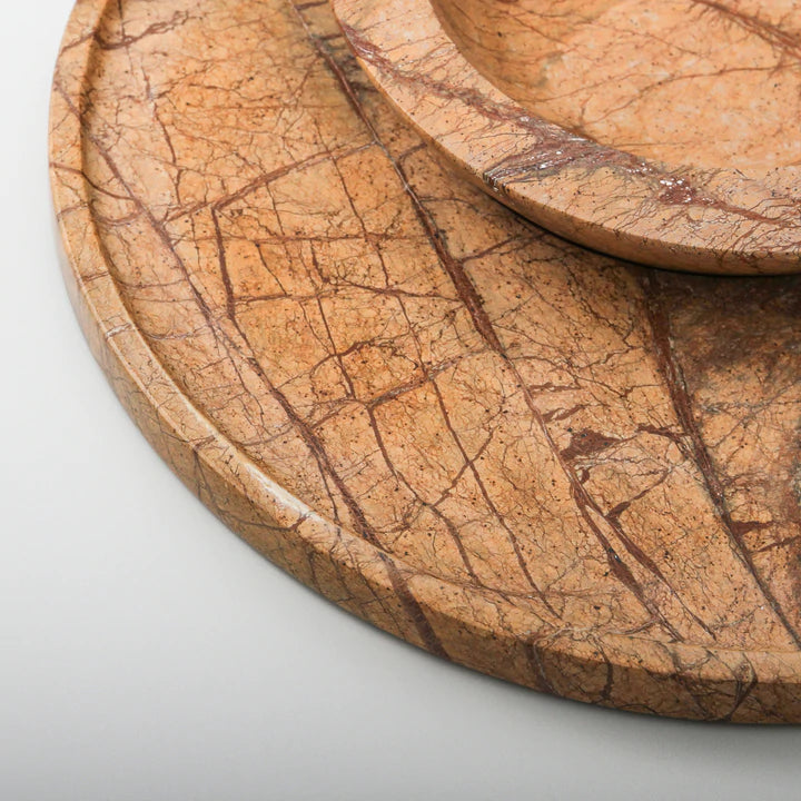 Axis Marble Bowl and Platter, the perfect entertainers companion by Indigo Love Collectors through Magnolia Lane Homewares 5