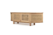 Load image into Gallery viewer, Beach Entertainment Unit with curved edges, Coastal Style Furniture | Magnolia Lane 1