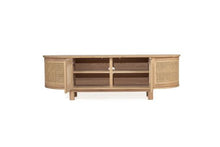 Load image into Gallery viewer, Beach Entertainment Unit with curved edges, Coastal Style Furniture | Magnolia Lane 4