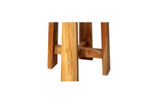 Load image into Gallery viewer, Bedarra teak bar stool, Magnolia Lane modern coastal outdoor furniture 6