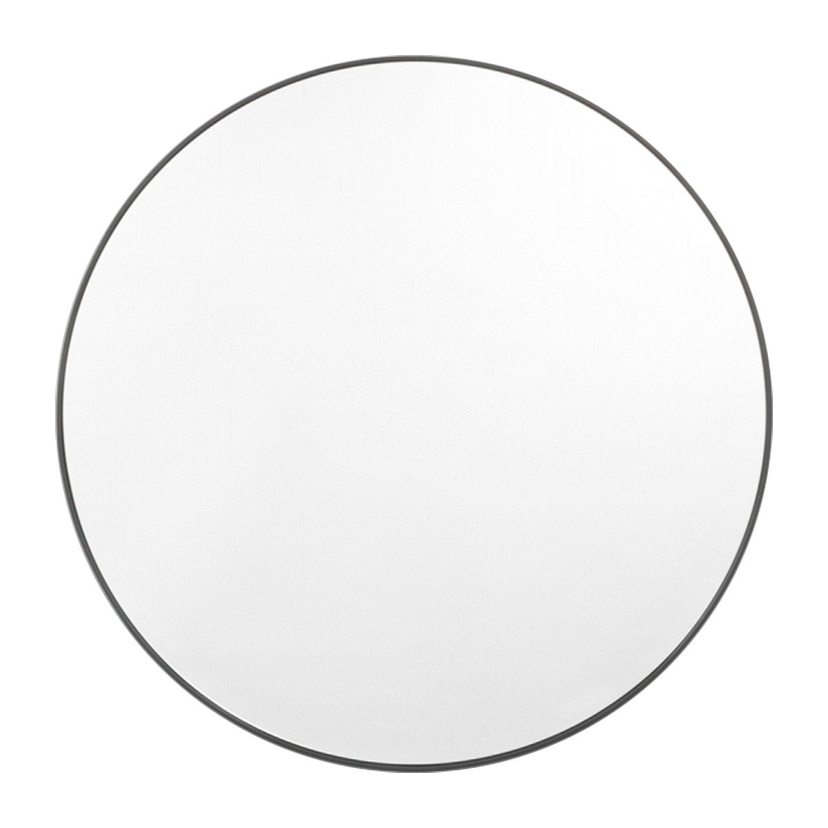 Bjorn Round Mirror Black-Magnolia Lane