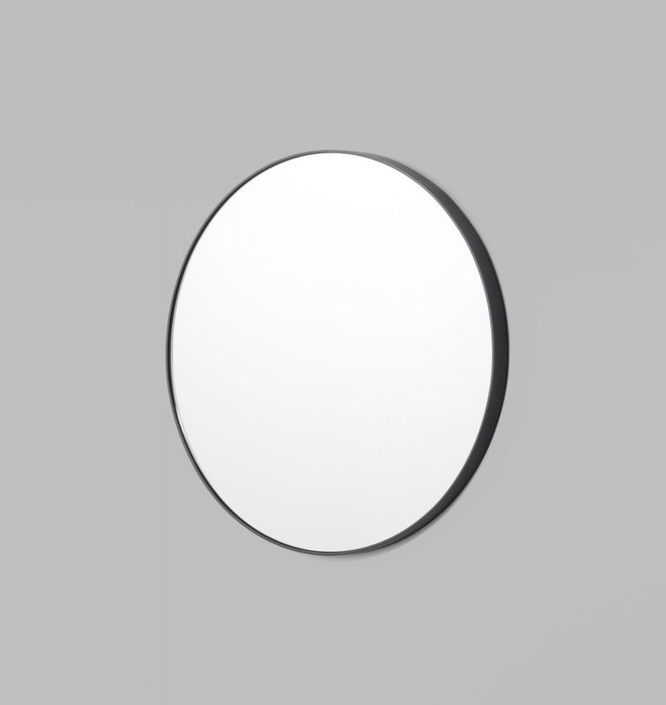 Bjorn Round Mirror Black-Magnolia Lane