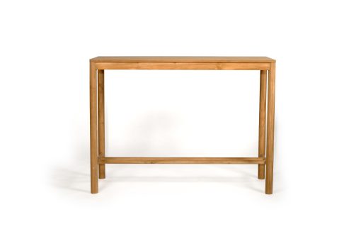 Cable Beach Bar Table, front view.