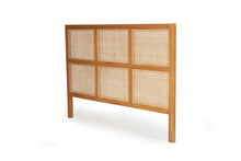 Load image into Gallery viewer, Capri rattan and timber bedhead, Magnolia Lane coastal style bedroom furniture 6