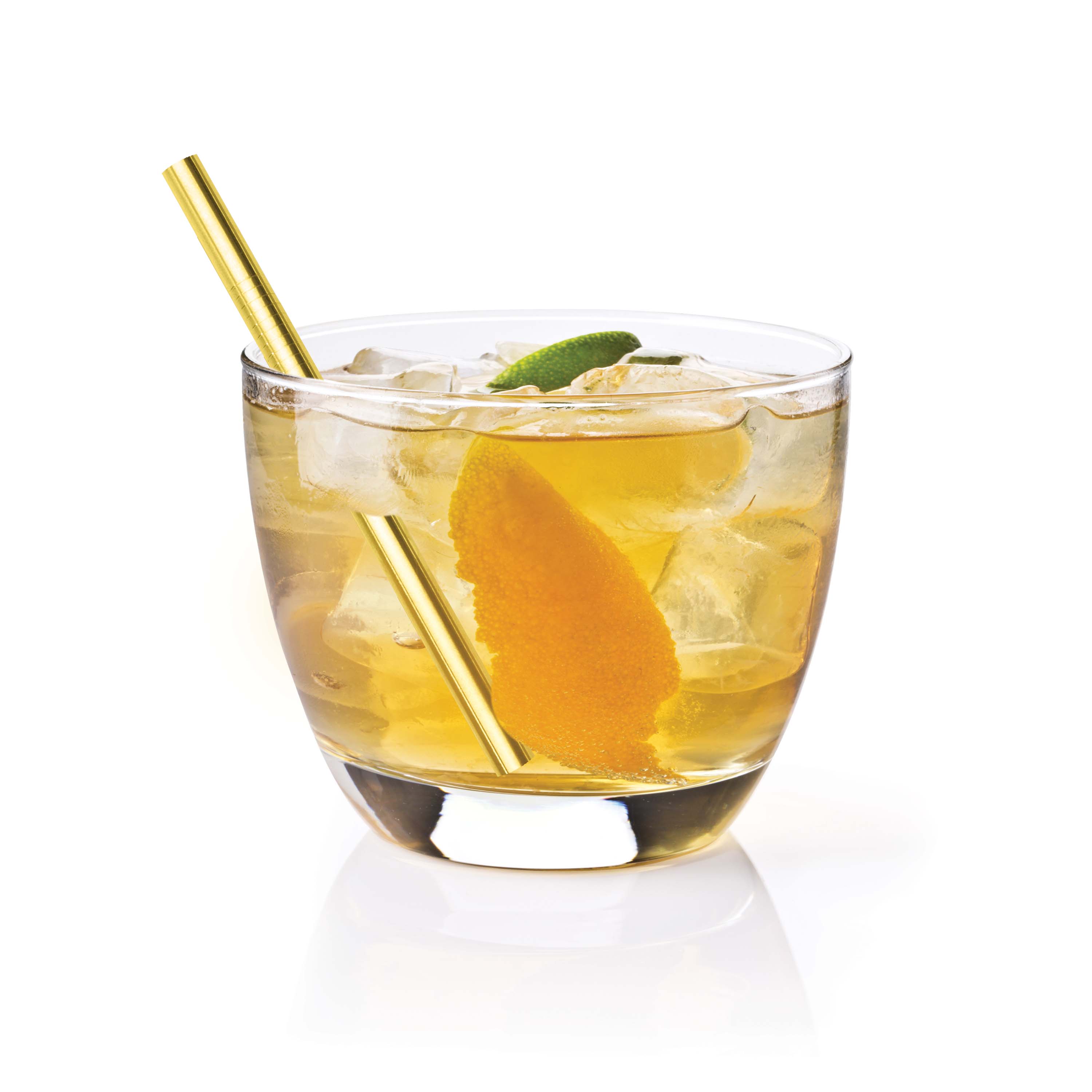 Reusable Metal Cocktail Straws S6 | Assort Silver + Gold - Magnolia Lane