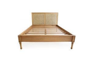 Whitsunday Cane Bed - Low End, rattan bed, Magnolia Lane 1