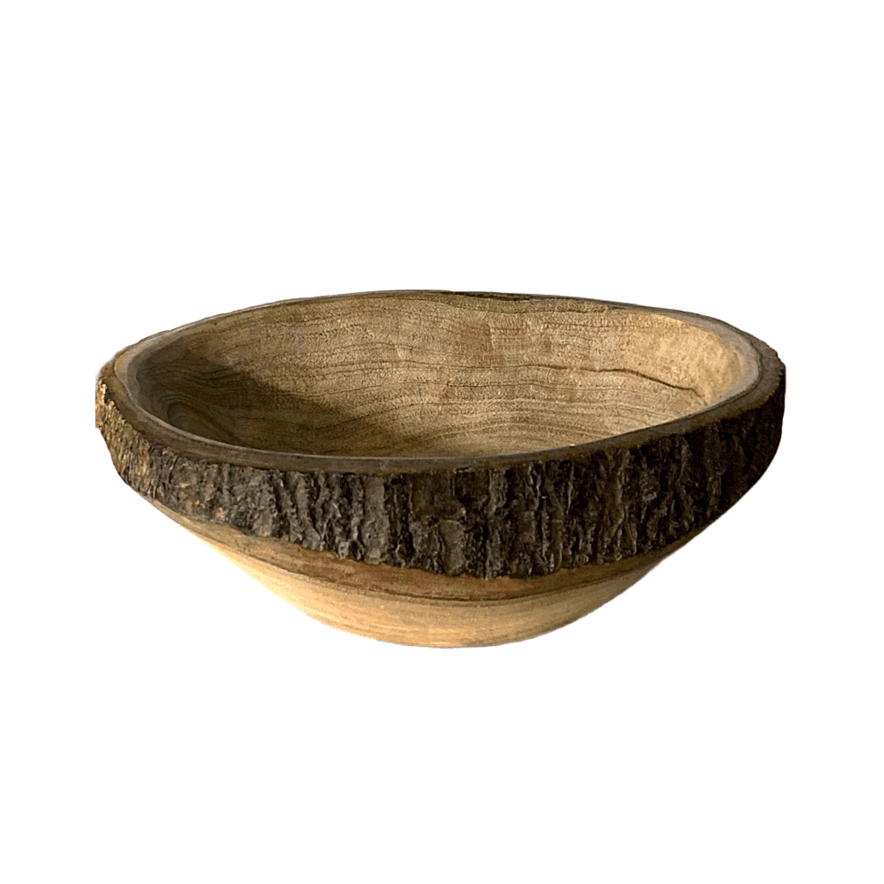 Mango Wood Rough Cut Bowl - Magnolia Lane