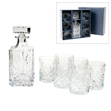 Load image into Gallery viewer, Rhett Etched Decanter + Glass Set
