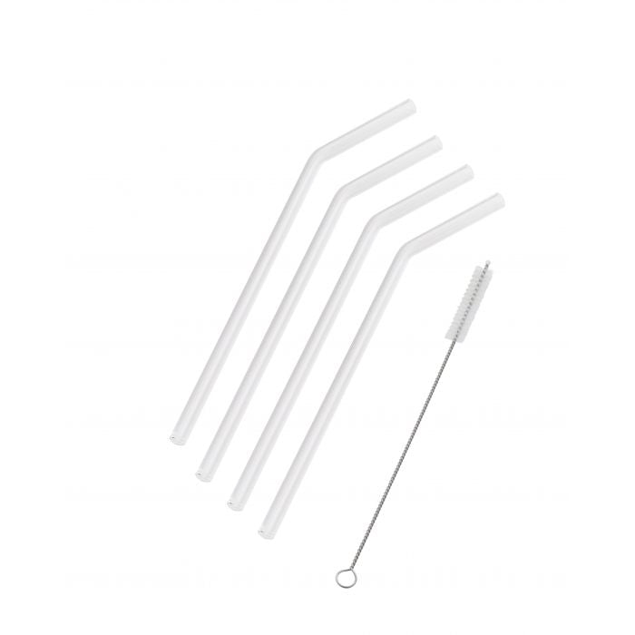 Reusable Glass Straws S5 | Clear - Magnolia Lane