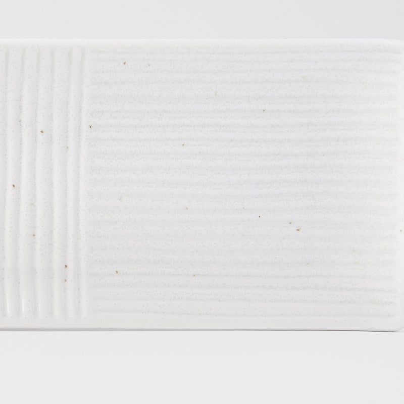 Sashimi Plate 33cm | Pure White Glaze-Made in Japan-Magnolia Lane