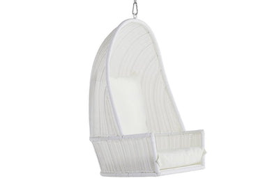 Harbour Island Pod Chair | White - Hanging Chair -Magnolia Lane