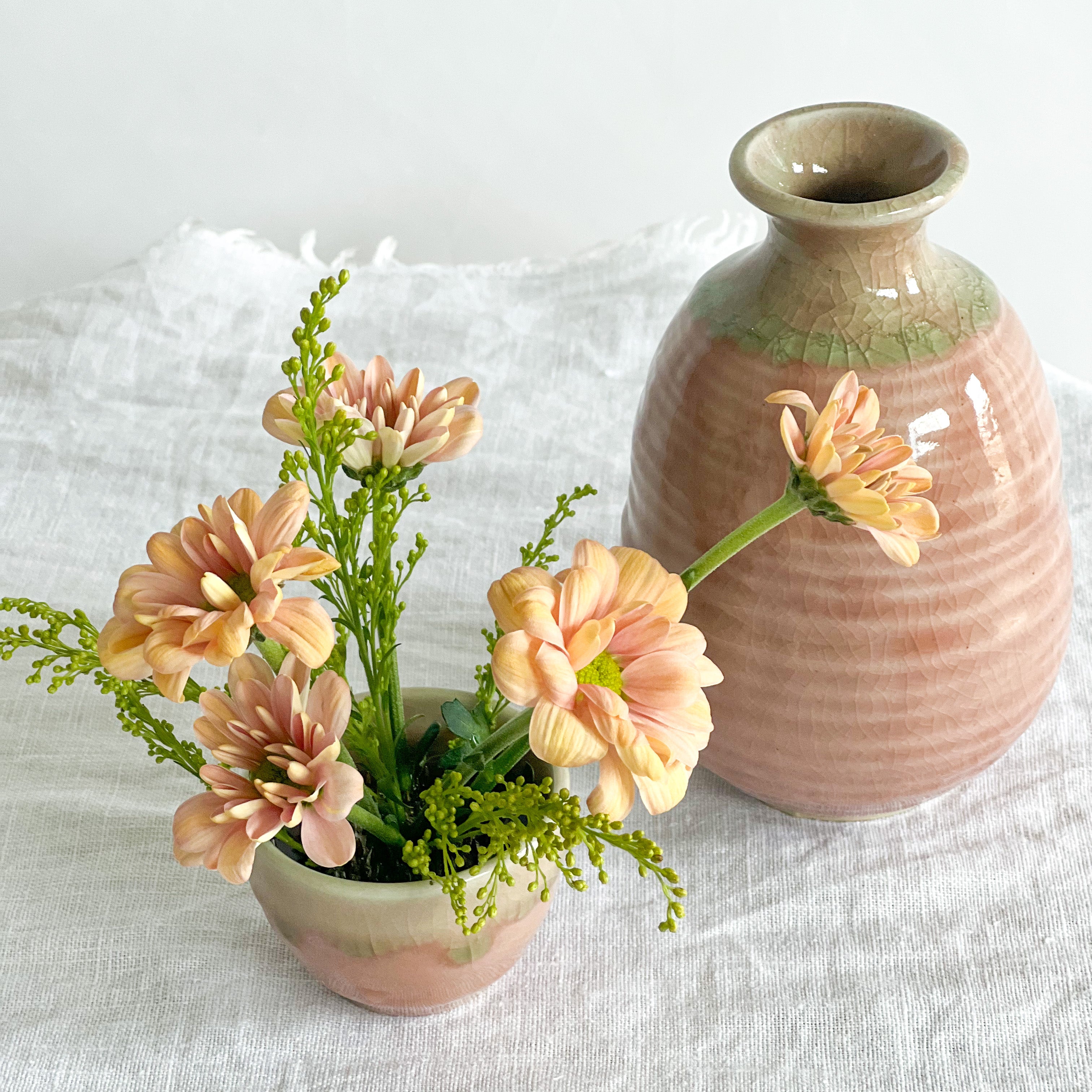 Ikebana Kenzan Flower Frog for flower decoration, Magnolia Lane decor