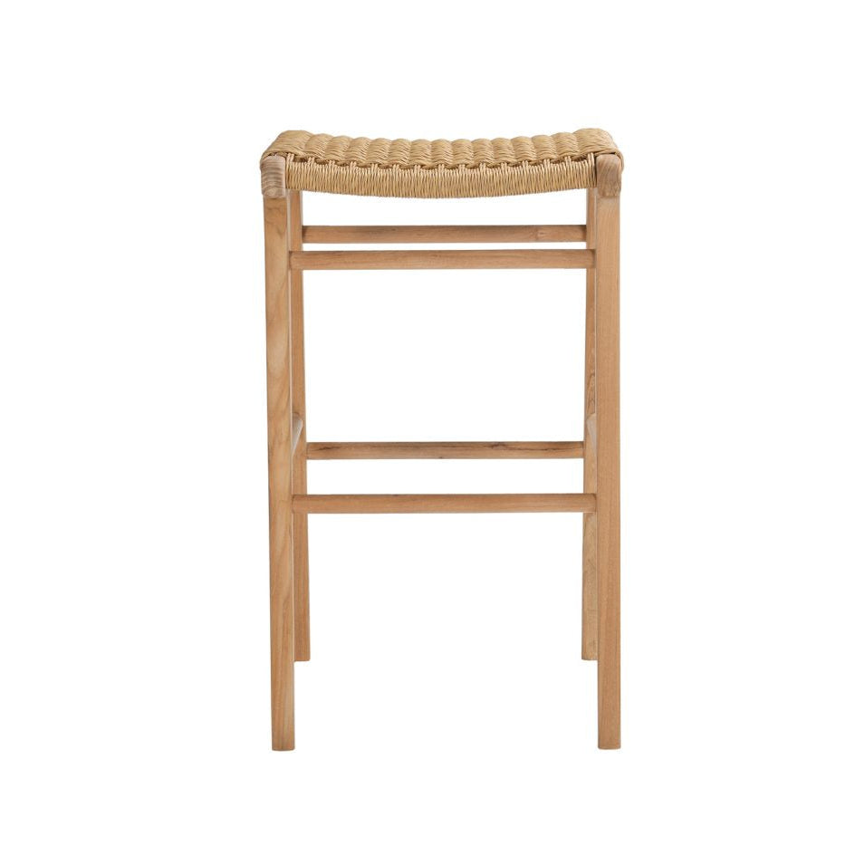 Cable Beach Backless Barstool-Magnolia Lane