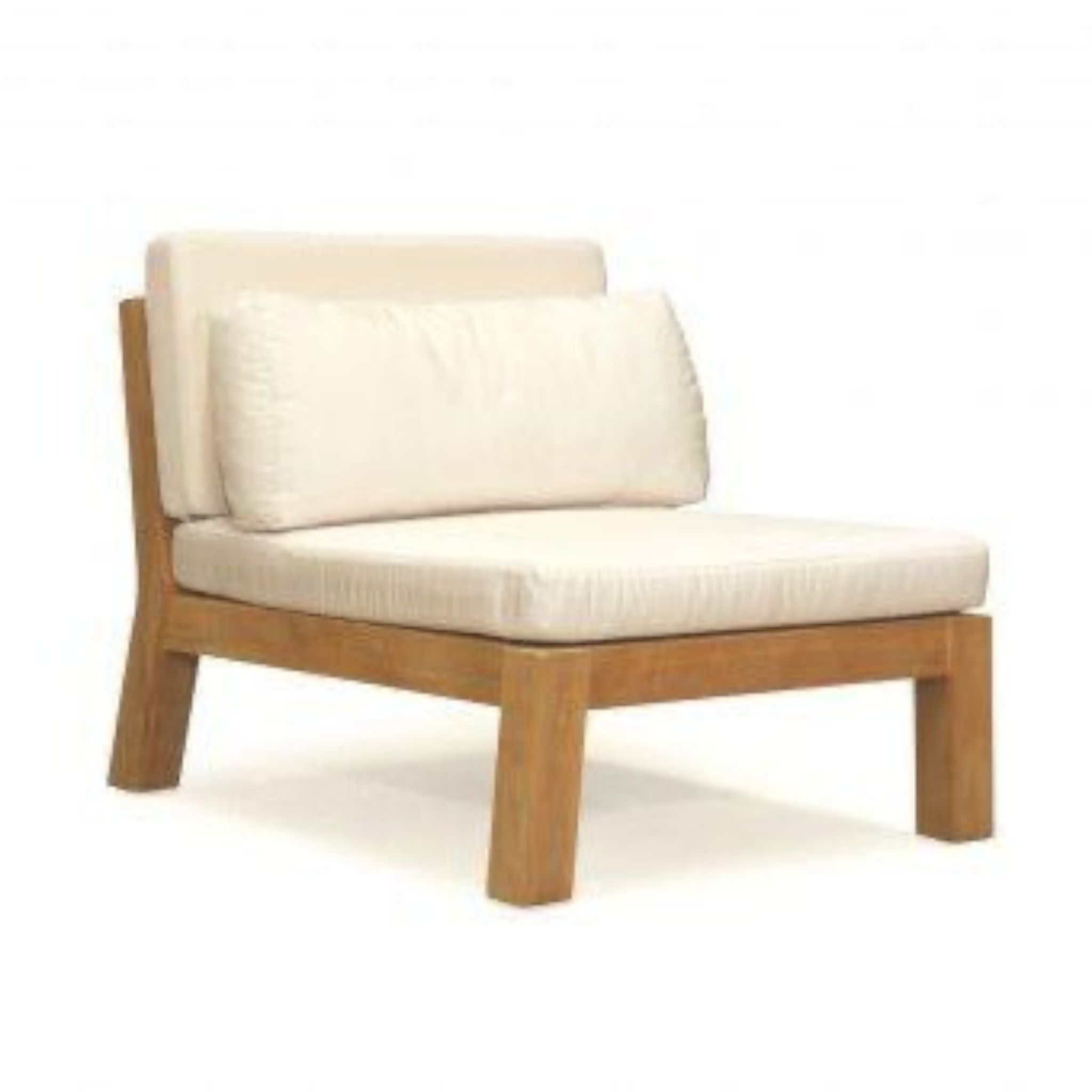 Bedarra Outdoor Armless Single Seater