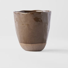 Load image into Gallery viewer, Lopsided Tea-mug - Large S2 | Hazel Brown Glaze-Made in Japan-Magnolia Lane