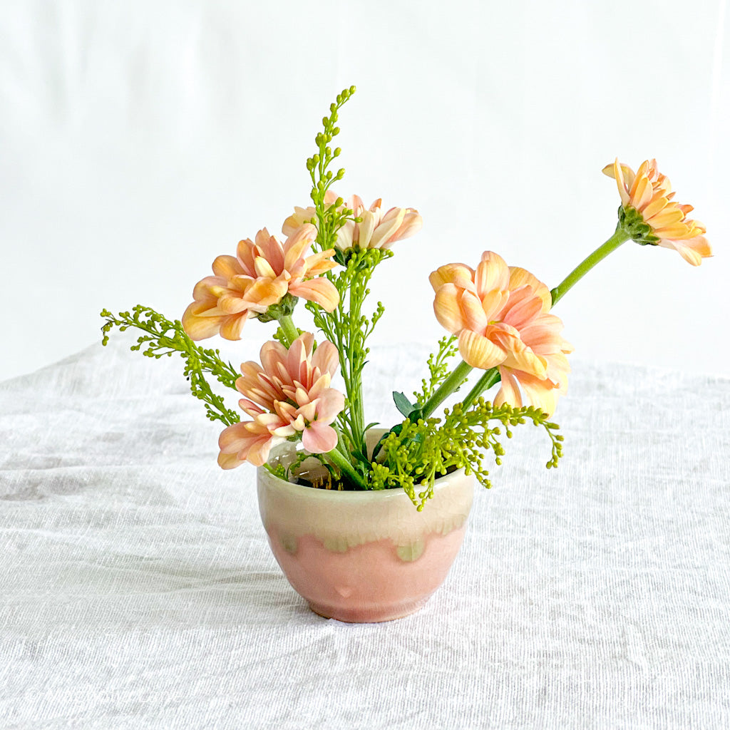 Ikebana Kenzan Flower Frog for flower decoration, Magnolia Lane decor