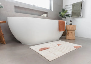 Deco Bath Mat - Large | Terracotta - Magnolia Lane