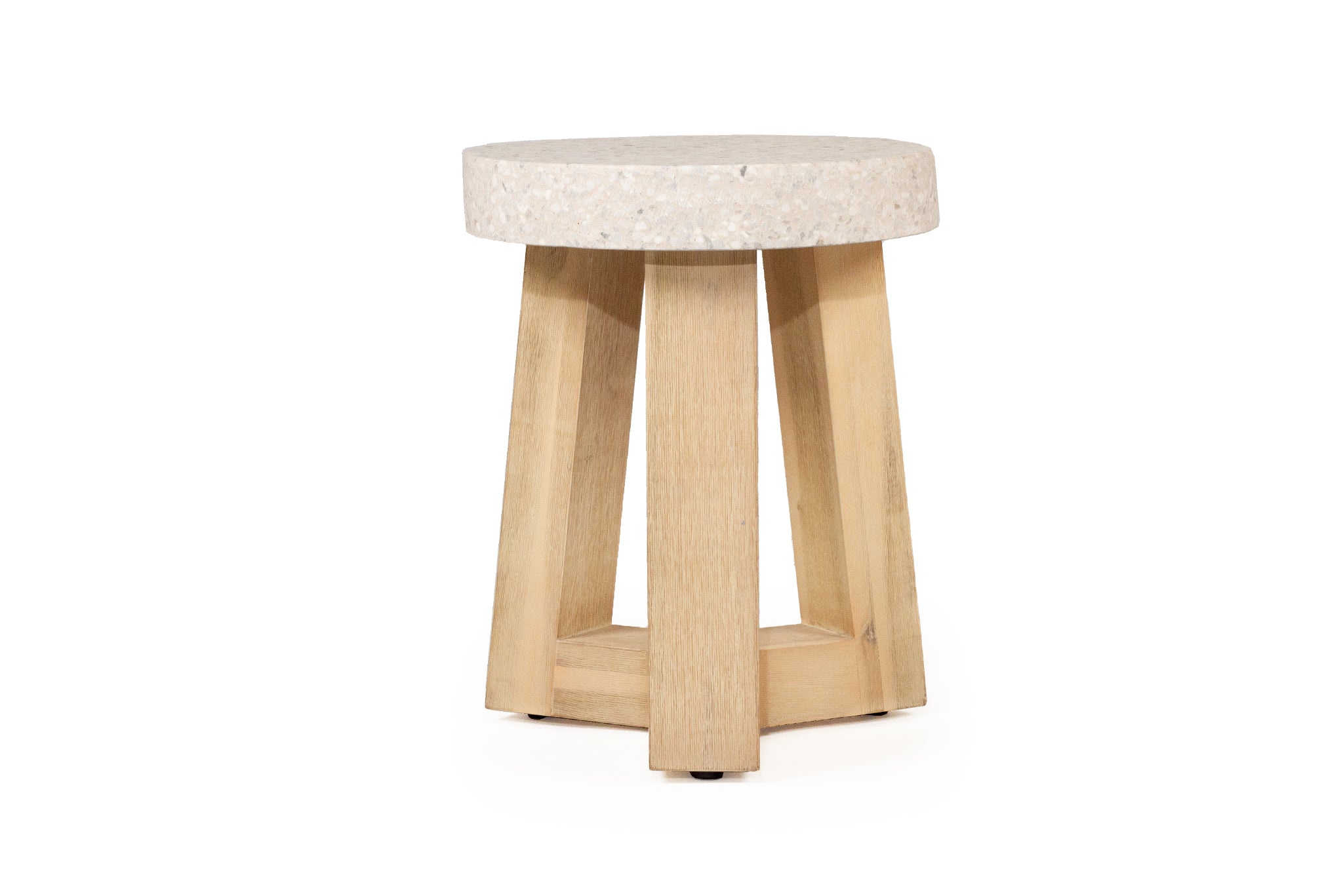 Costa ivory coast eterrazzo stool, Magnolia Lane 4