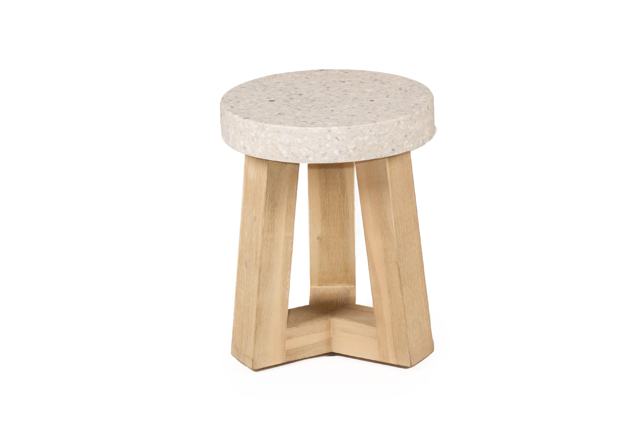 Costa ivory coast eterrazzo stool, Magnolia Lane 2