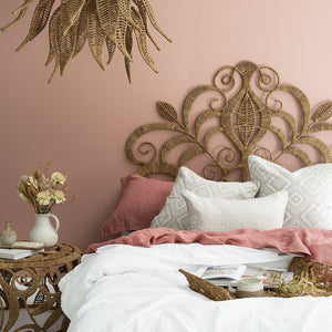 Lotus Woven Headboard (Queen and King Size) - Magnolia Lane