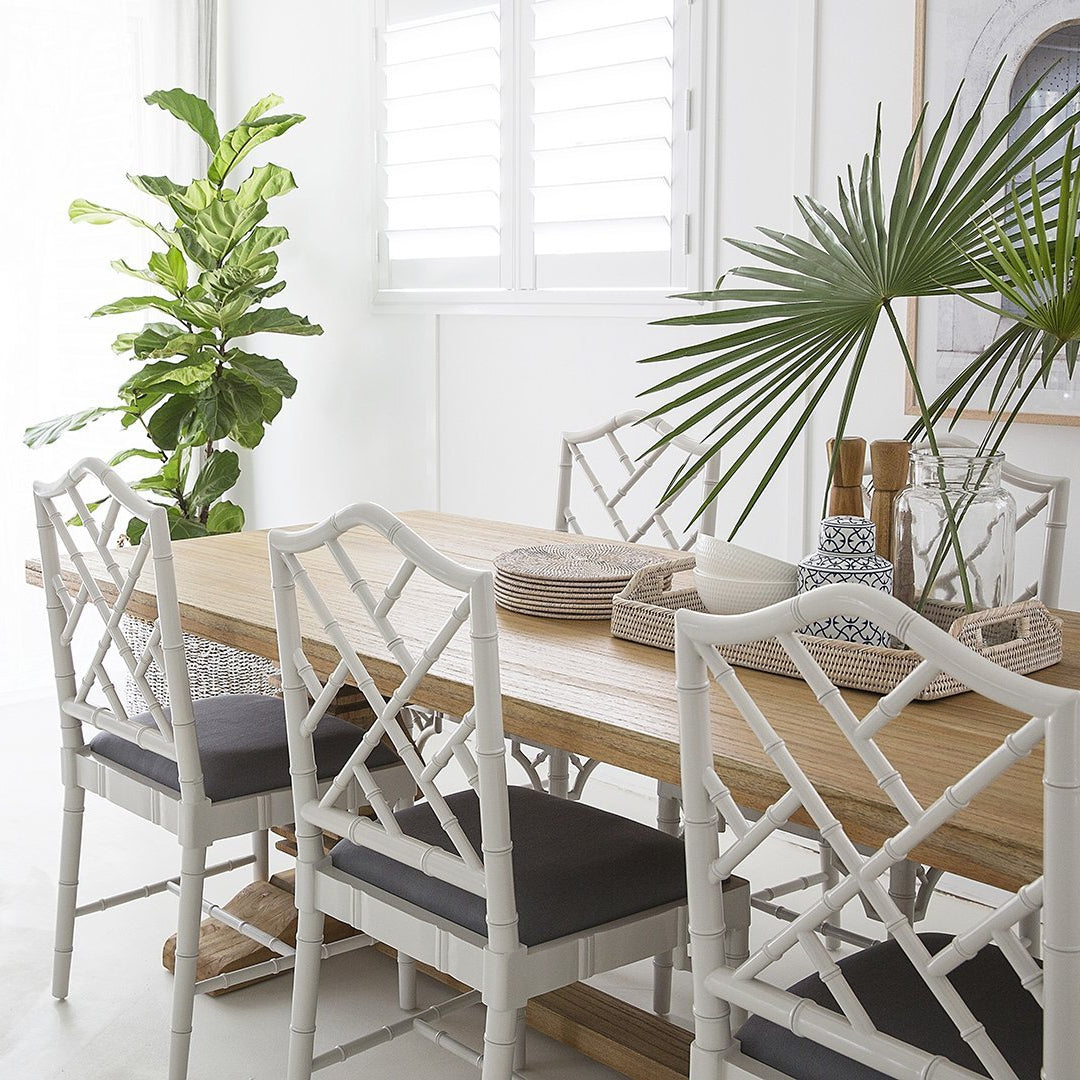 Newport Rectangular Pedestal Table - Magnolia Lane