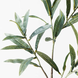 Faux Olive leaf branch, Magnolia Lane artificial plants for the modern home