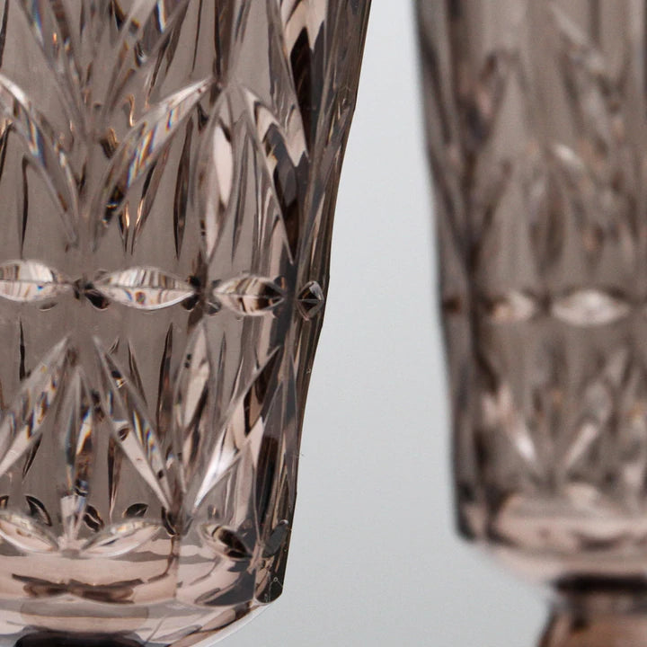 Pavilion Acrylic Champagne Flute S2 | Smoke, Magnolia Lane picnicware 4