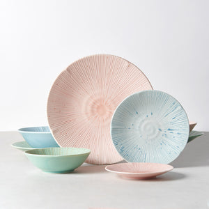 Small pink ceramic plate from our artisan ceramic range, made in Japan | Magnolia Lane ceramics 5
