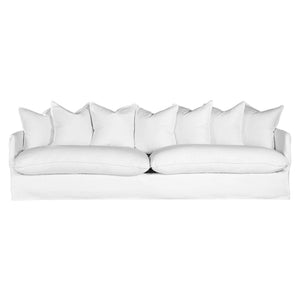 Singita four seater sofa by Uniqwa Collections, Magnolia Lane Coastal Living - white front
