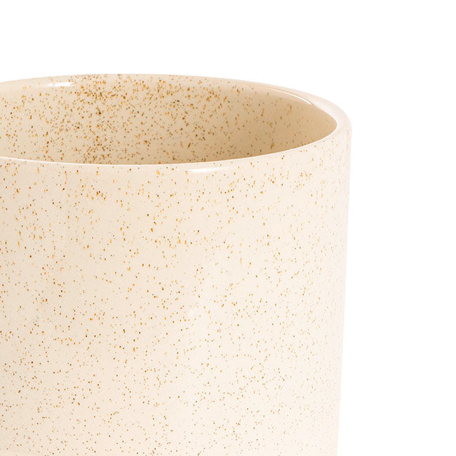 Speckled duo ceramic post in sand and cream, Magnolia Lane homewares Sunshine Coast