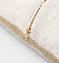 Load image into Gallery viewer, Stripe Fawn Square Cushion by Middle of Nowhere, Magnolia Lane